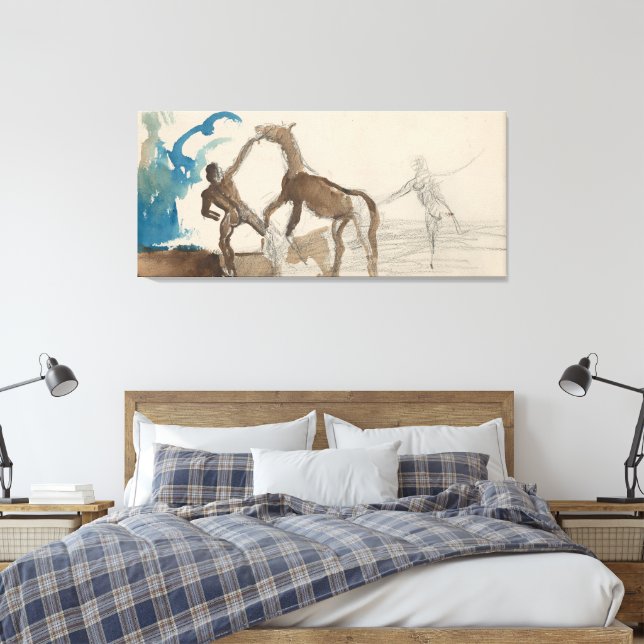 Toile Dresser un Cheval (Insitu(Chambre))