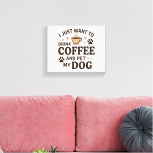 Toile Drôle chien amoureux Mug Chien Maman Chien Papa