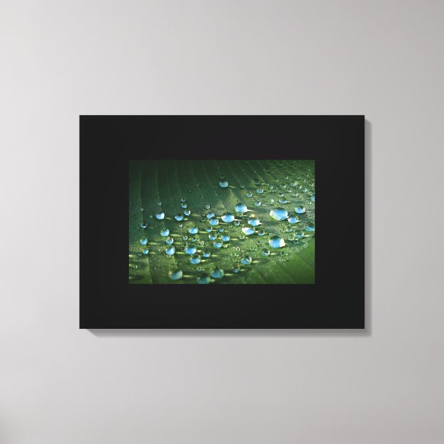 Toile Droplets Art-Eau (Recto)