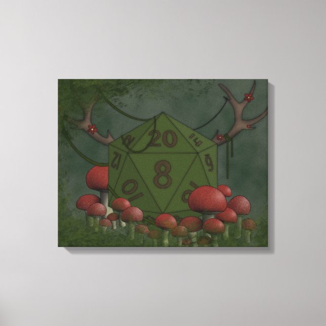 Toile Druid D20 (Recto)