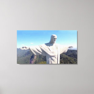Toile du Christ Rédempteur 36x20