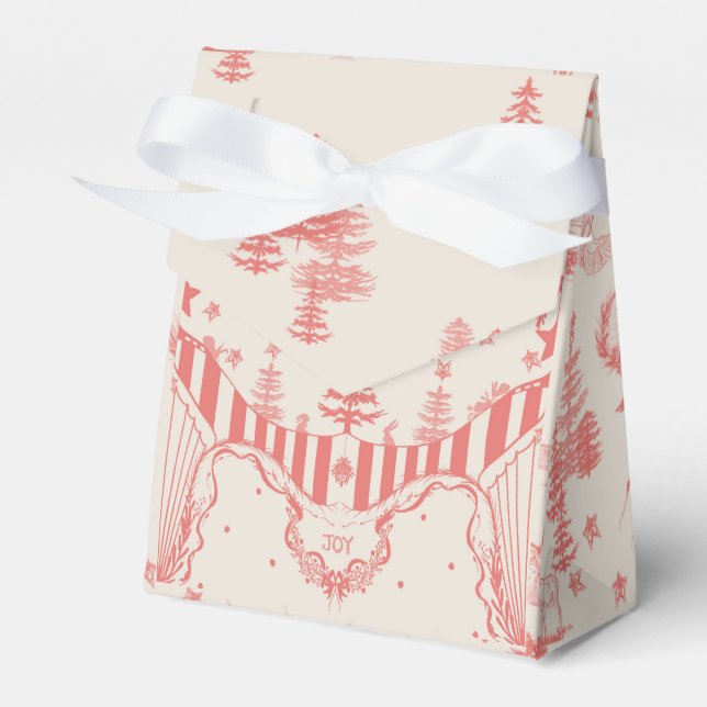 Toile Du Joui Favor Box (Front Side)