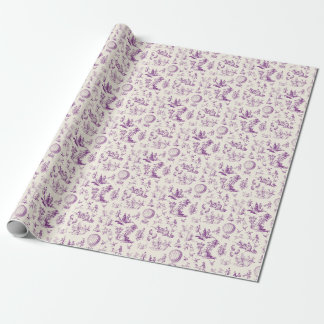 Toile du jouy wrapping paper
