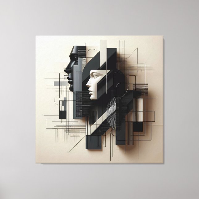 Toile Dual Geometric Profile (Recto)