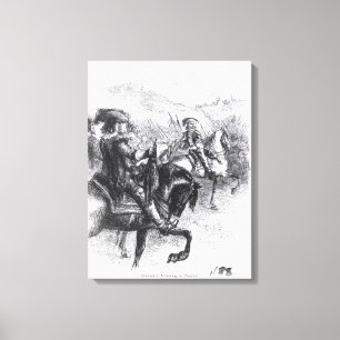 Toile Duc de Monmouth avançant sur Taunton