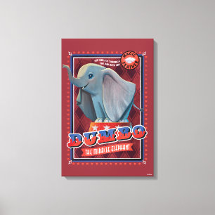 Toile Dumbo  L'Art Cirque "Miracle Elephant"