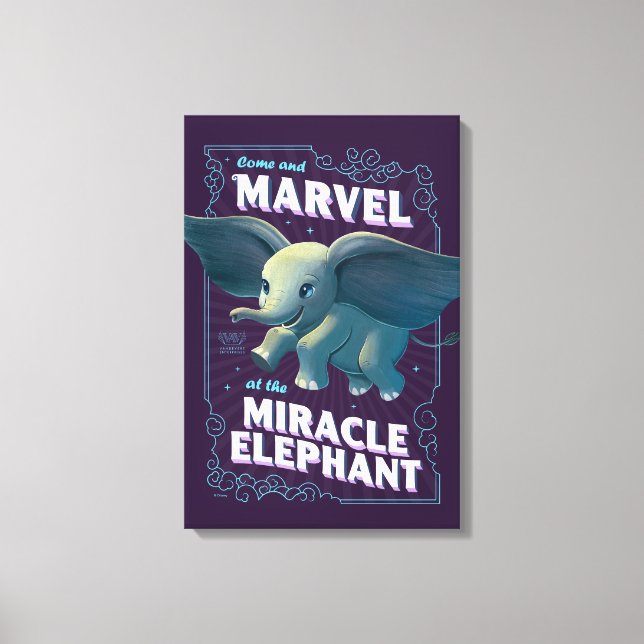 Toile Dumbo | Venez Vous Émerveiller À L'Éléphant Miracl (Recto)