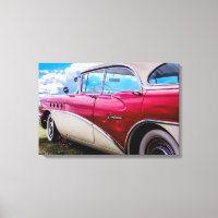Toile d'une Riviera Buick Century 1955