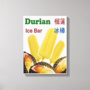 Toile Durian Ice Bar Tropical Fruit Popsicle
