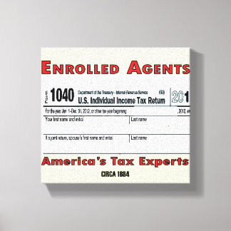 Toile EA America's Tax Expert Office Canvas