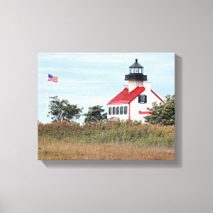 Toile East Point Lighthouse, New Jersey Canvas Imprimer