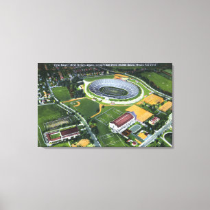 Toile East Rock Park Vue sur le jardin Rose Pardee