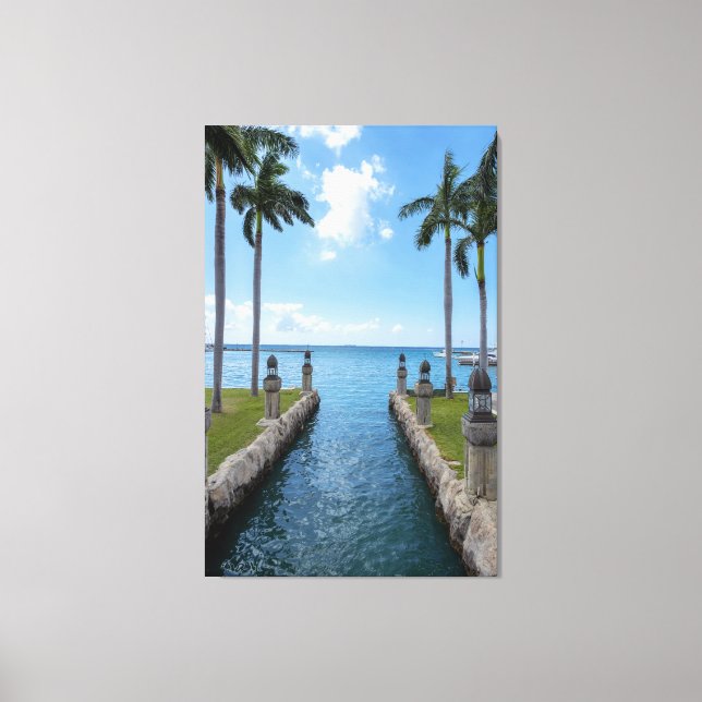 Toile Eaux Aruba (Recto)