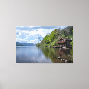 Toile Eaux Calmes : Le Hangar à Bateaux Cumbria