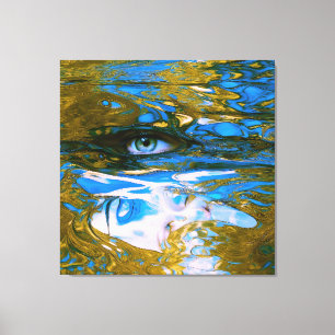 Toile Eaux mystiques