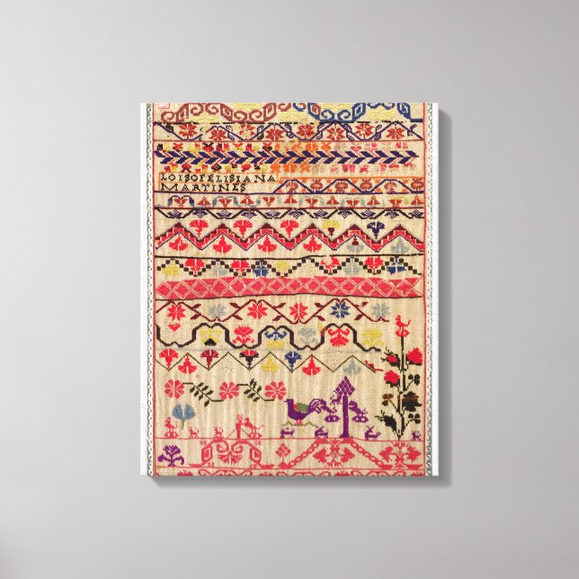 Toile Échantillon de broderie (Recto)