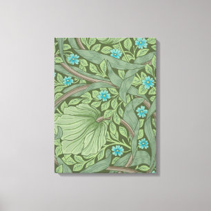 Toile Échantillon de Motif de papier peint avec "Oublie