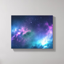 Éclairage stellaire : nébuleuse avec étoiles brill