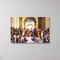 École d'Athènes par Raphael Canvas Art Imprimer