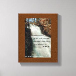 Toile Écriture biblique Inspiration