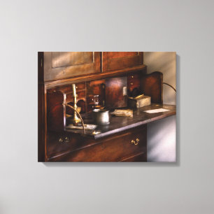 Toile Écrivain - Un bureau stately 
