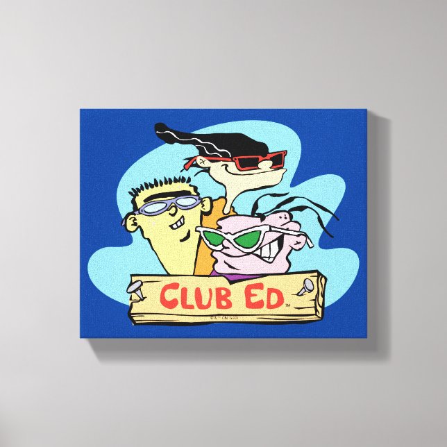 Toile Ed, Edd, n Eddy - Club Ed (Recto)