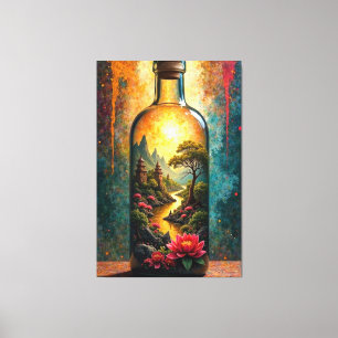 Toile Eden en bouteille