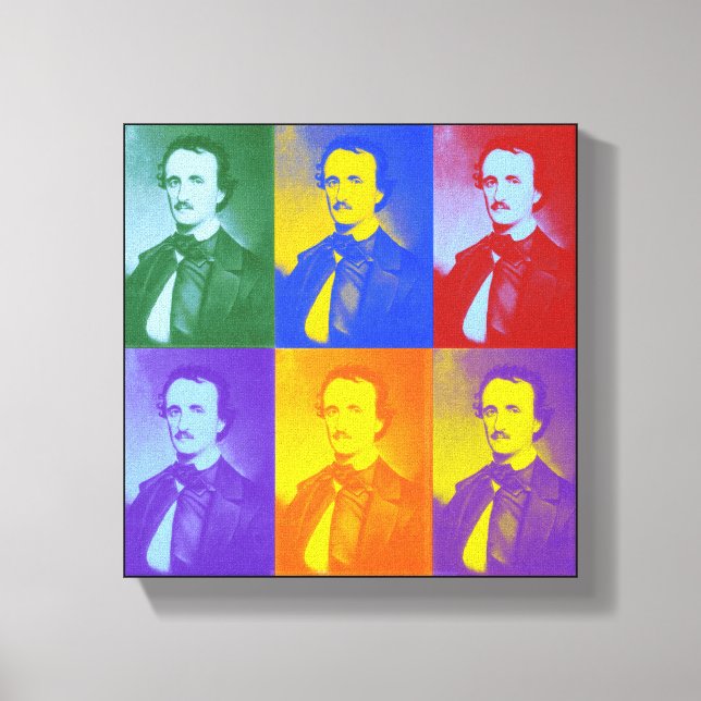 Toile Edgar Allan Poe (Recto)