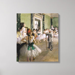 Toile Edgar Degas - Classe Danse