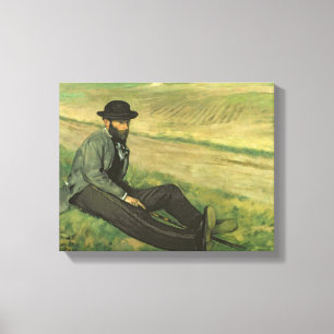 Toile Edgar Degas Eugene Manet