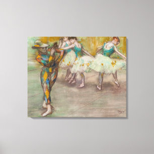 Toile Edgar Degas - Harlequin Dance