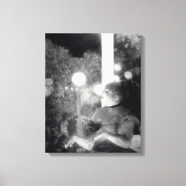 Toile Edgar Degas | Le Café Concert (Recto)