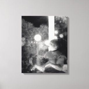 Toile Edgar Degas Le Café Concert