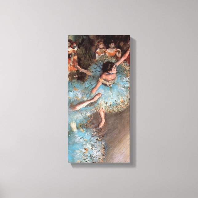 Toile Edgar Degas - Les danseuses des Verts (Recto)