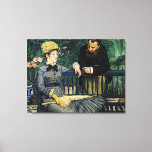 Toile Edouard Manet - Au Conservatoire