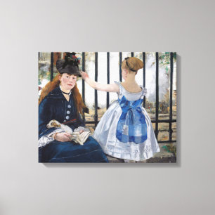 Toile Edouard Manet - Le Chemin de Fer