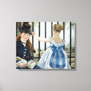 Toile Edouard Manet - Le Chemin De Fer