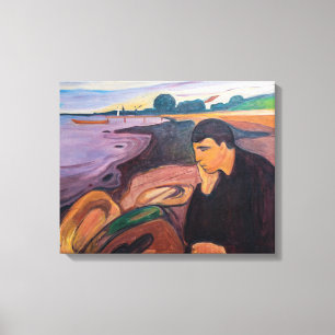 Toile Edvard Munch - Mélancolie 1894
