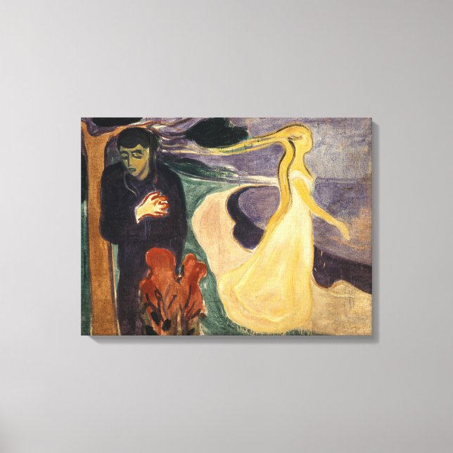 Toile Edvard Munch - Séparation (Recto)