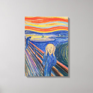 Toile Edvard Munch - The Scream 1895