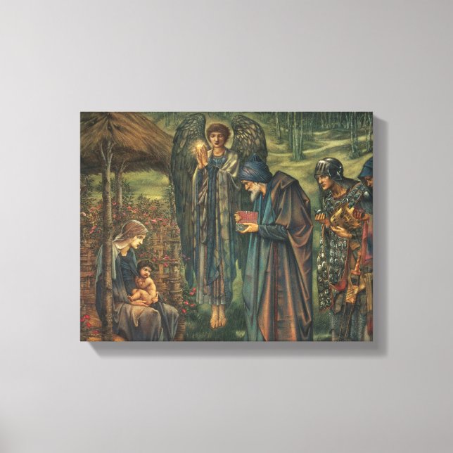 Toile Edward Burne-Jones - L'étoile de Bethléem (Recto)