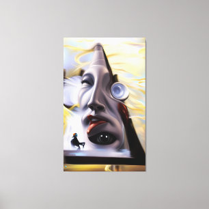 Toile Effets secondaires de la réalité - Art de Ken Gage