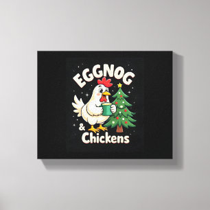 Toile Eggnog & Poulets