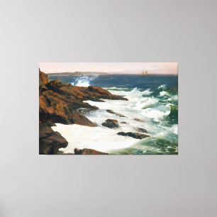 Toile ÉGLISE FREDERIC EDWIN - Brouillard au large du dés