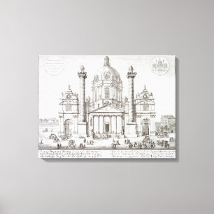 Toile Eglise Saint Charles Borromée (1538-84), Vienne,