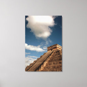Toile EL Castillo chez Chichen Itza