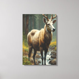 Toile Electric Moss Growing on Silence