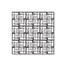 Elegant Black &White Abstract Pattern