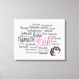 Toile Élégant décor de yoga
