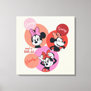 Toile Élégante, Sassy et un peu tape-à-l'œil Minnie
